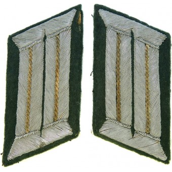 Wehrmacht Heer Infantry officers collar tabs.. Espenlaub militaria